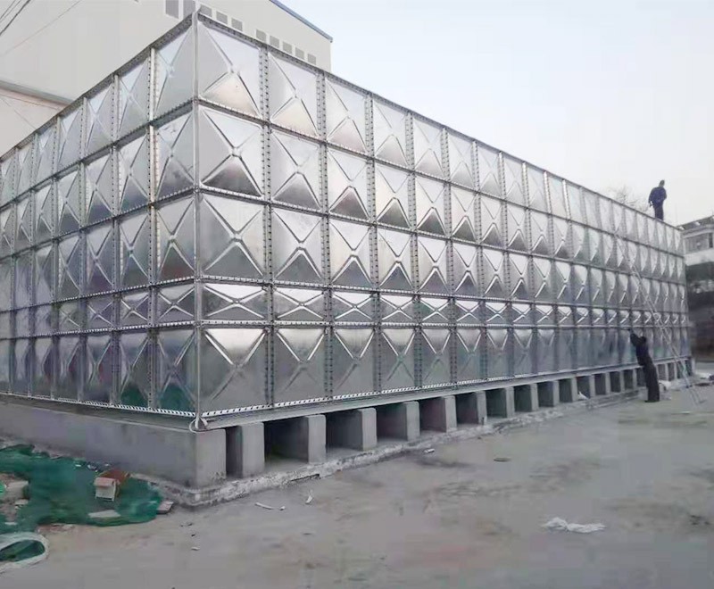 16,392 Gallon Hot Dip Galvanized Water Tank