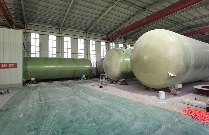 FRP tank and equipment factory