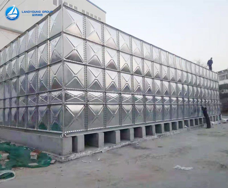 galvanized steel water storage tanks