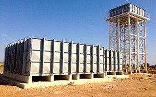 GRP water tank 250 M3 for Kenya water storage