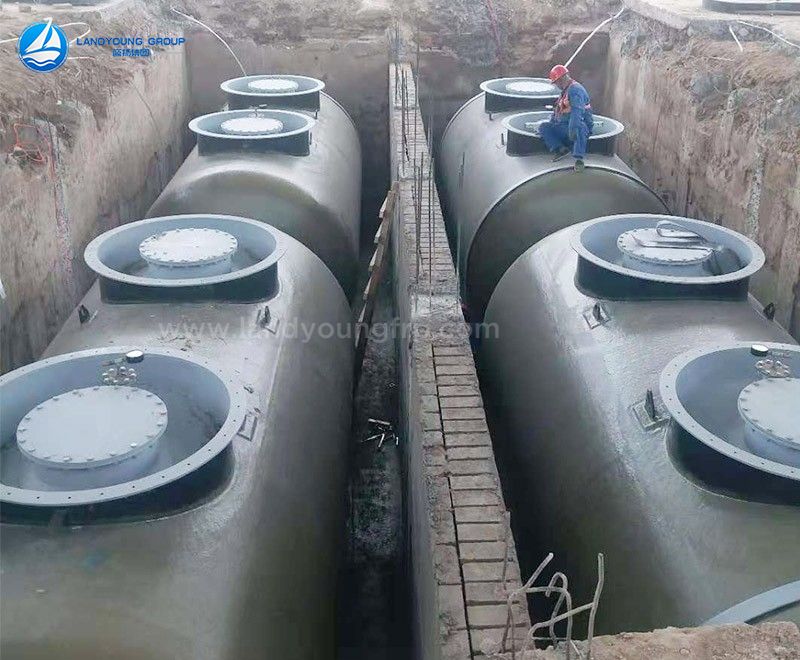 FRP Double Wall Fuel Storage Tank