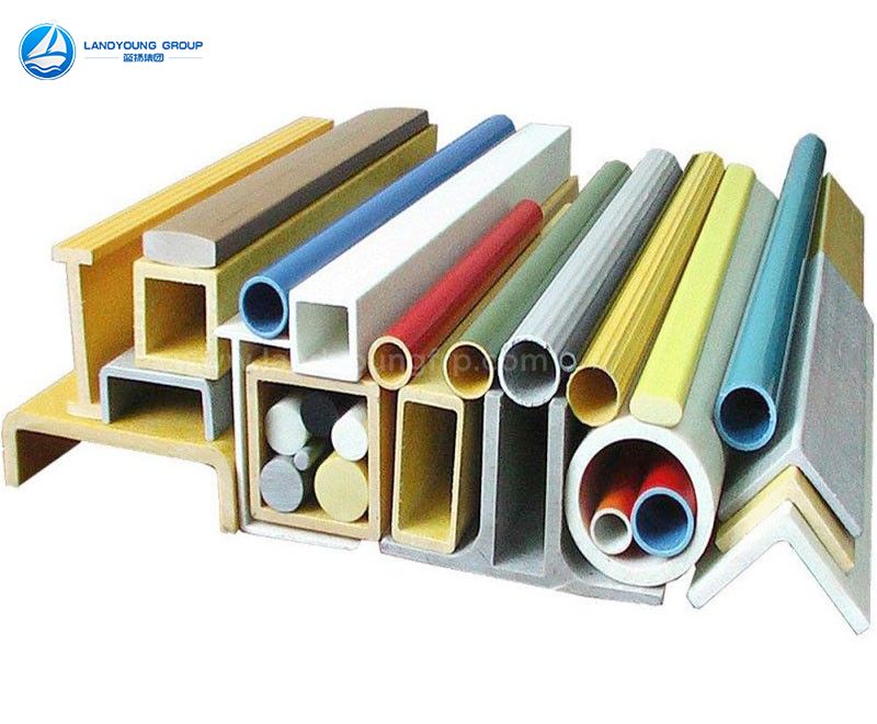 FRP Round Rectangular Pipe