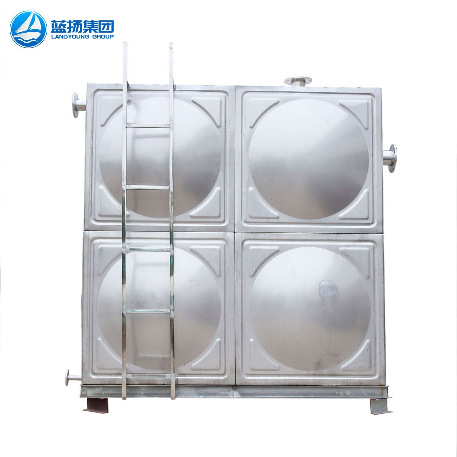 Which is the best for stainless steel water tanks and FRP water tanks?