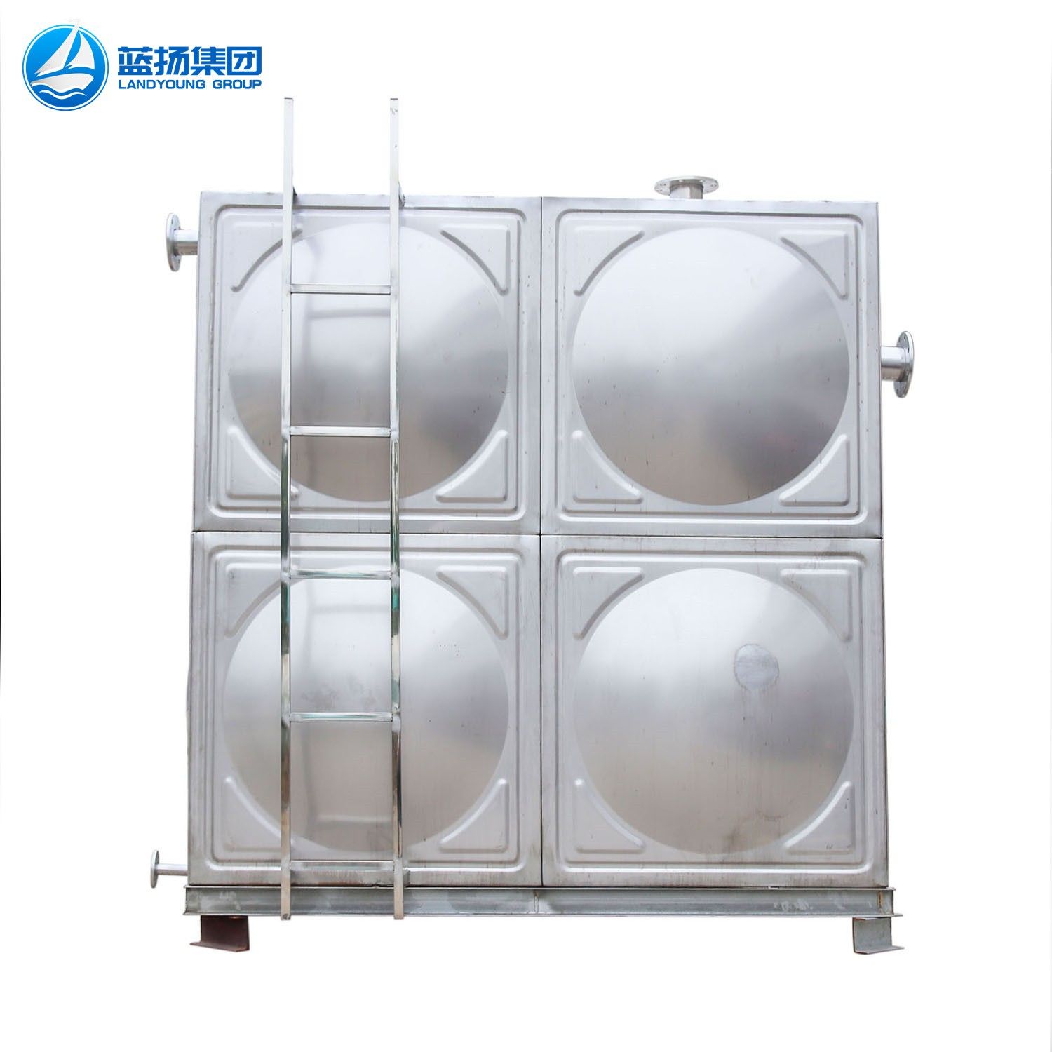 Which is the best for stainless steel water tanks and FRP water tanks?